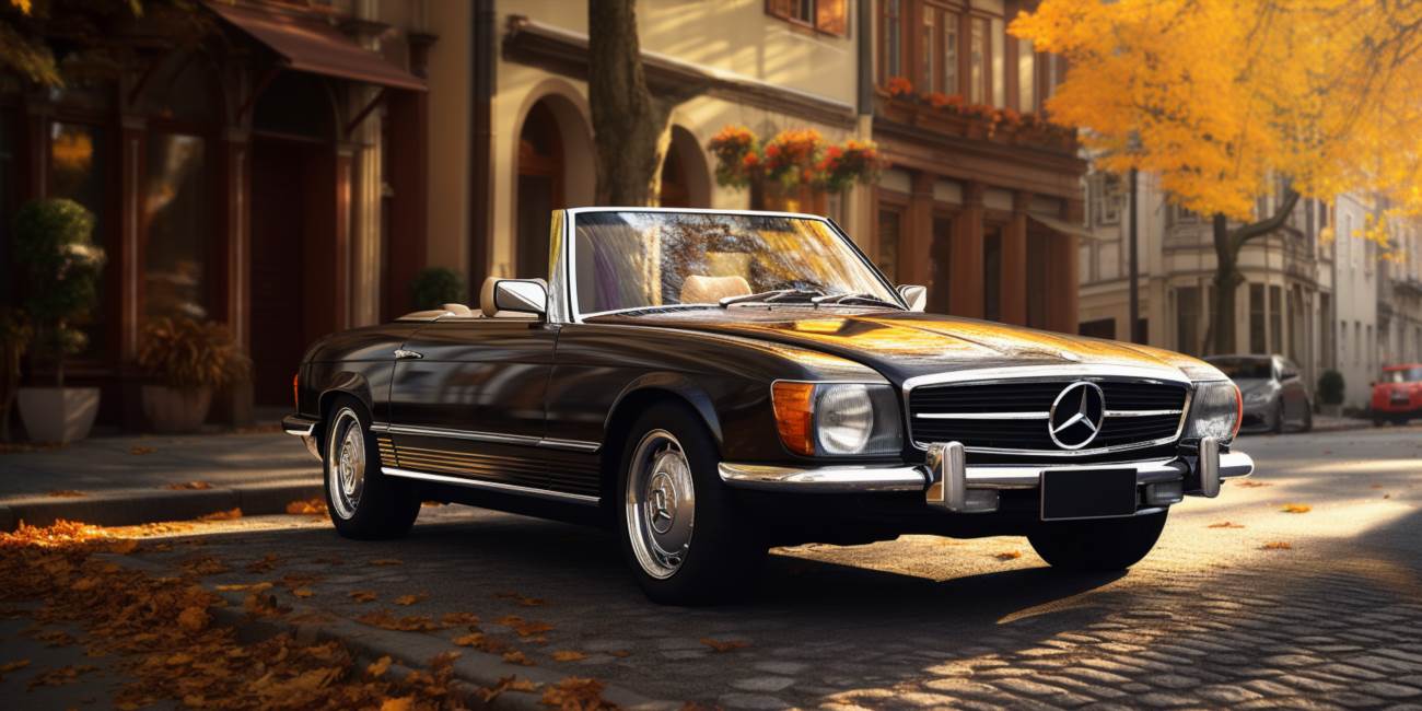 Mercedes sl 500 oldtimer: zeitlose eleganz auf rädern