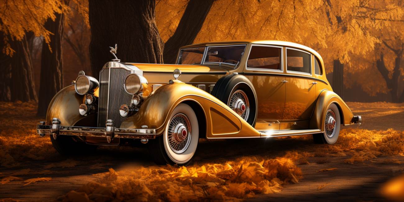 Packard oldtimer: zeitlose eleganz auf rädern
